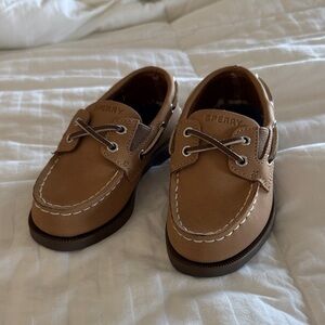 Sperry Kids Brown Moccasins